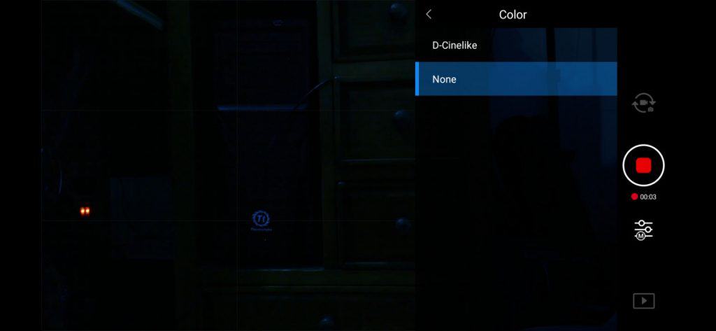dji change video format
