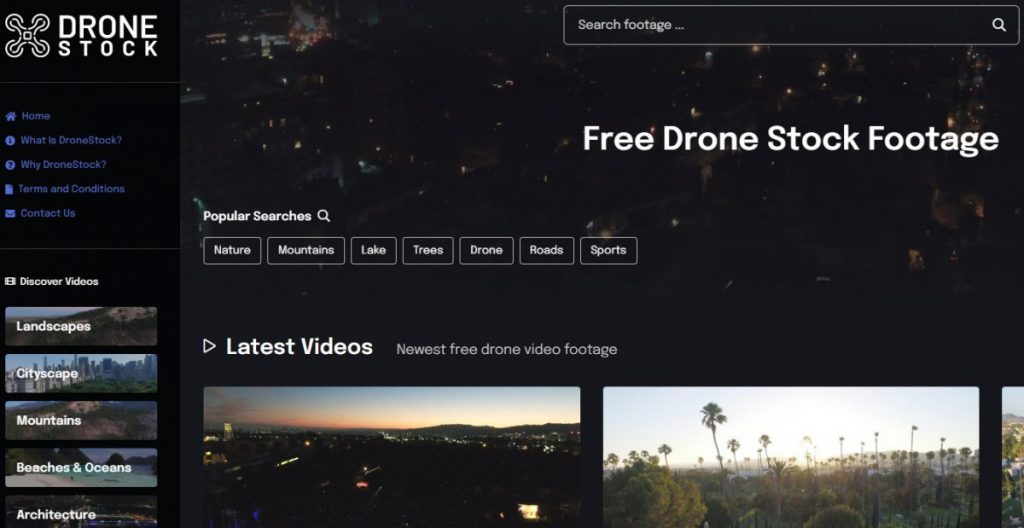 How do I sell my drone footage