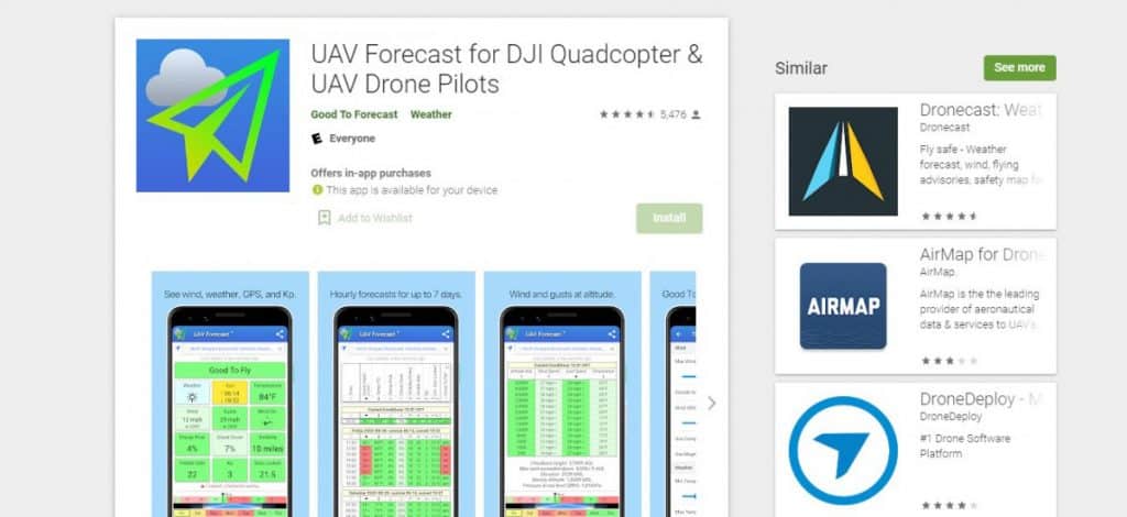 What happens when you fly a drone over a cliff - app