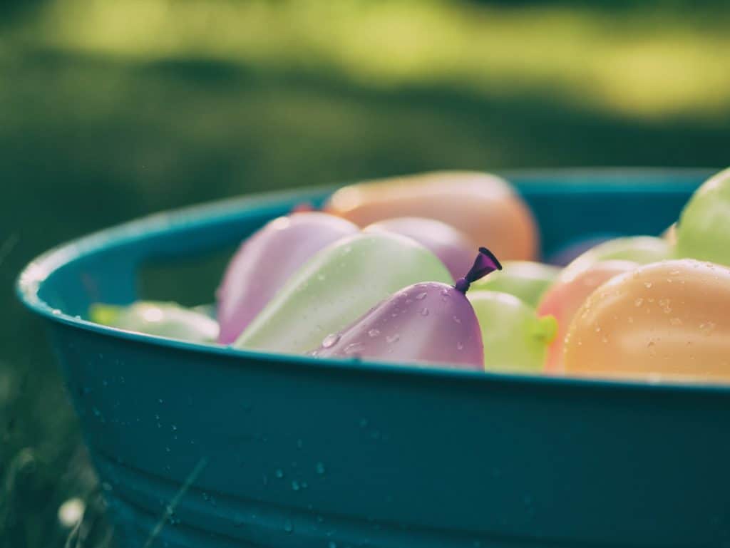 Are you allowed to drop water balloons from a drone?