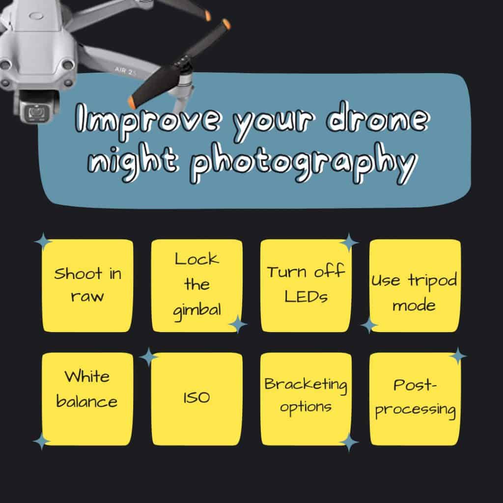 DJI AIR 2S low light settiings