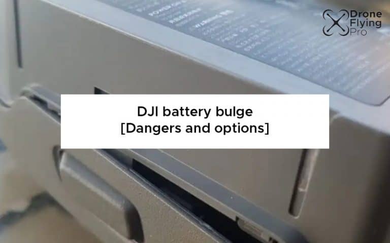 DJI battery bulge