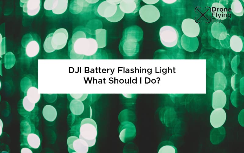 DJ battery flashing