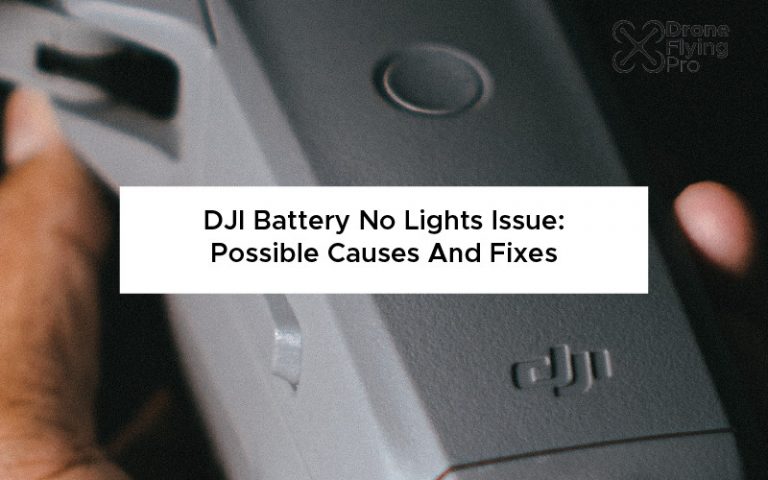 DJ battery no lights