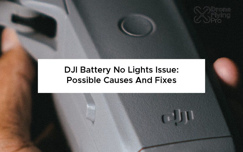 DJ battery no lights