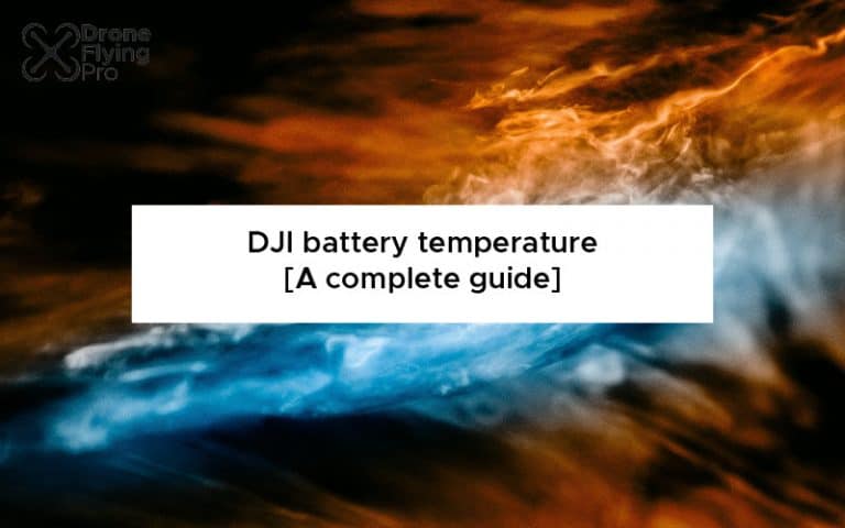 DJI battery temperature