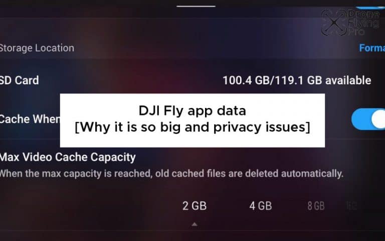 DJI fly app data