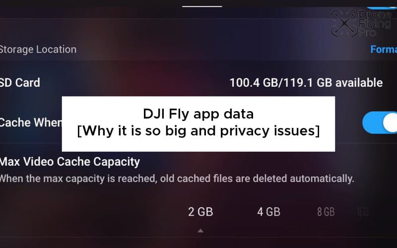 DJI fly app data