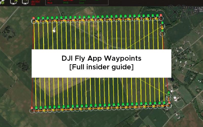 DJI fly app waypoints