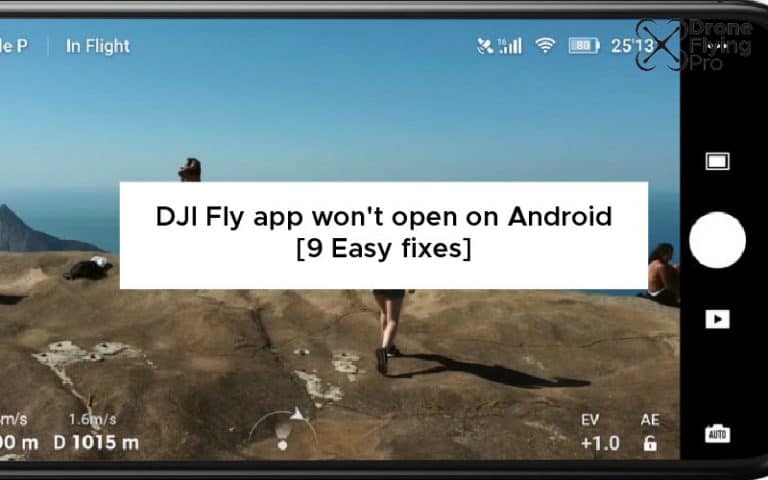 DJ fly app won't open on android