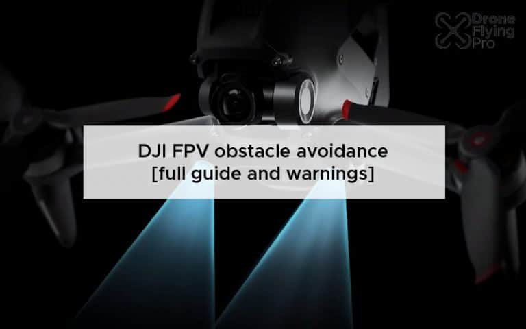 DJI FPV obstacle avoidance 