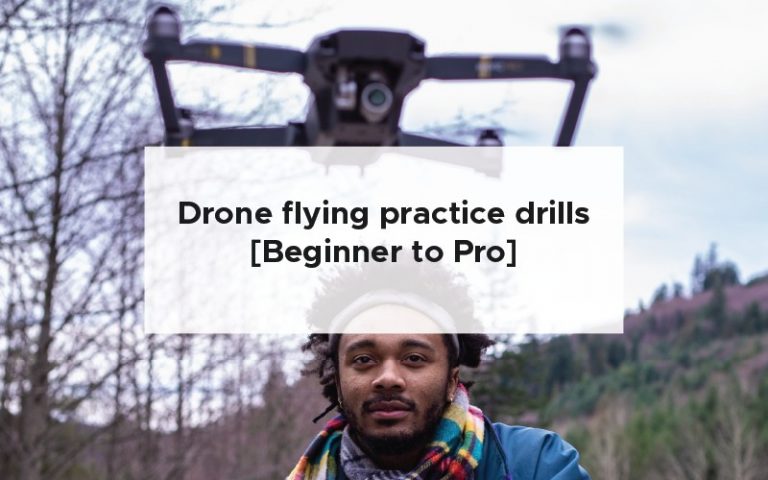 Drone flying practice drills