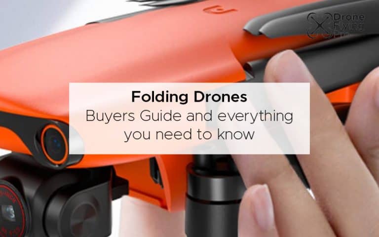 folding drones - drone flying pro