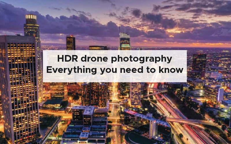 HDR drone photography