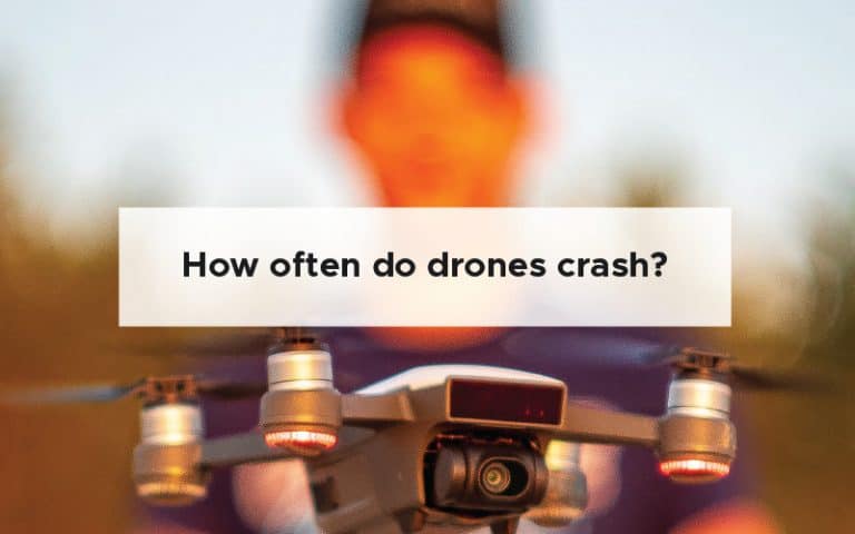How often do drones crash?