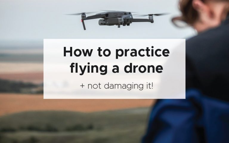 How to practice flying a drone