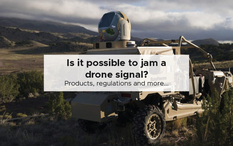 Is it possible to jam a drone signal?