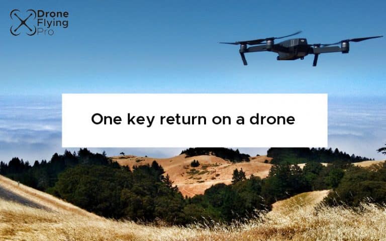 One key return on a drone