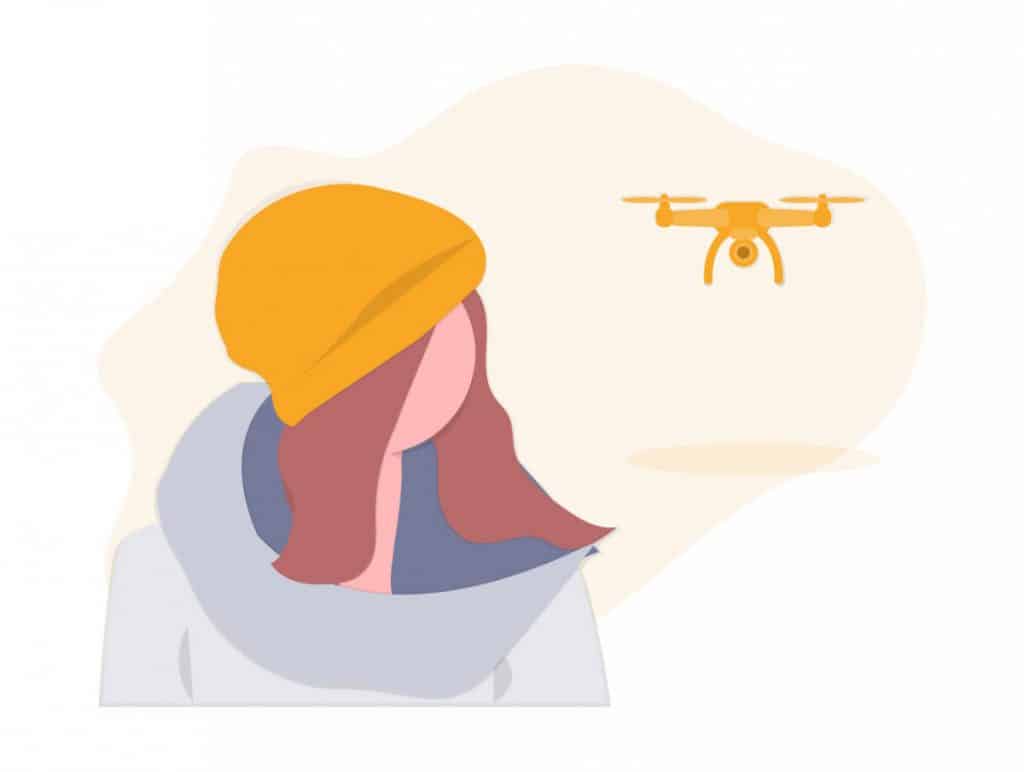 What is the most common cause of drone accidents