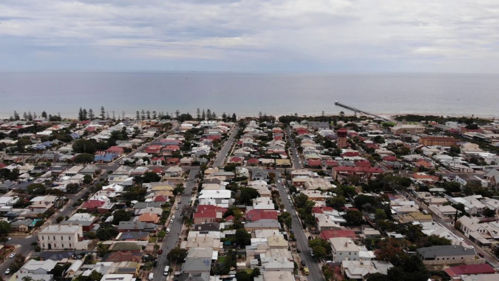 Benefits of drones in real estate. My photo showing proximity to the beach