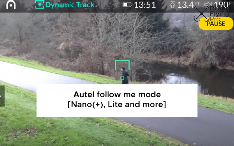 Autel follow me mode