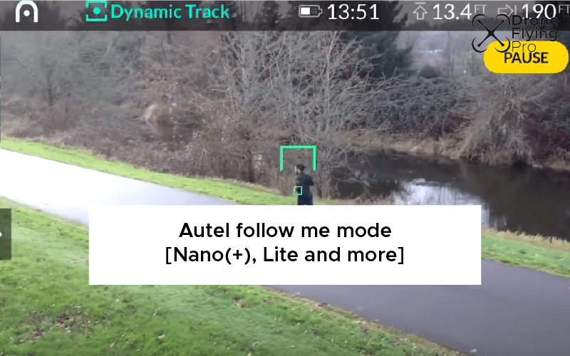 Autel follow me mode