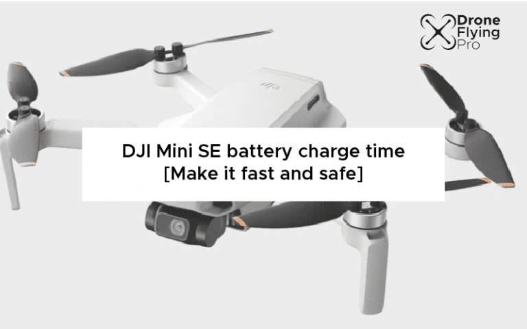 DJI mini SE battery charge time