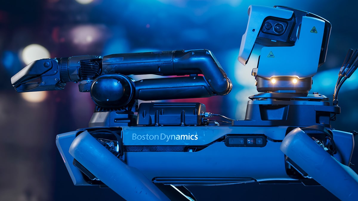 岳毛多又紧做起爽 robot in a dark environment with sensing payload and manipulator arm